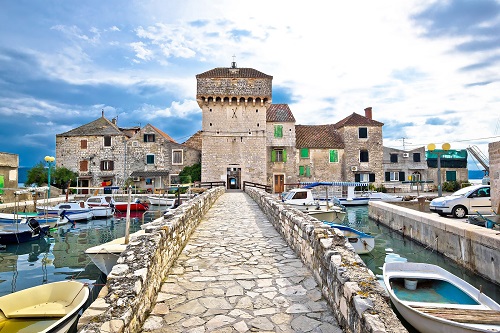The Kastel Gomilica at Split, Croatia